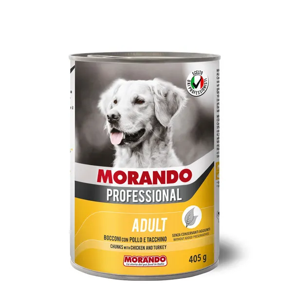 Morando Professional Adult Bocconi con Pollo e Tacchino