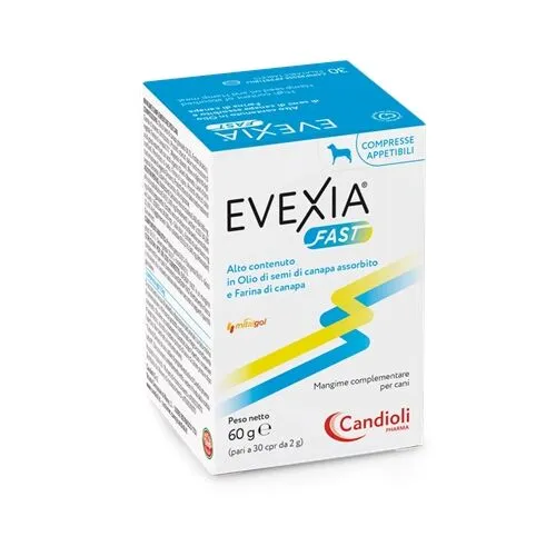 Evexia Fast - 30 Compresse per Cani