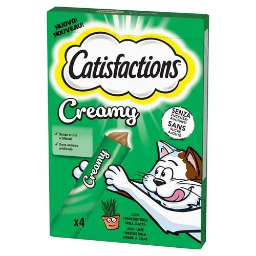 Catisfactions Creamy Erba Gatta 4x10gr