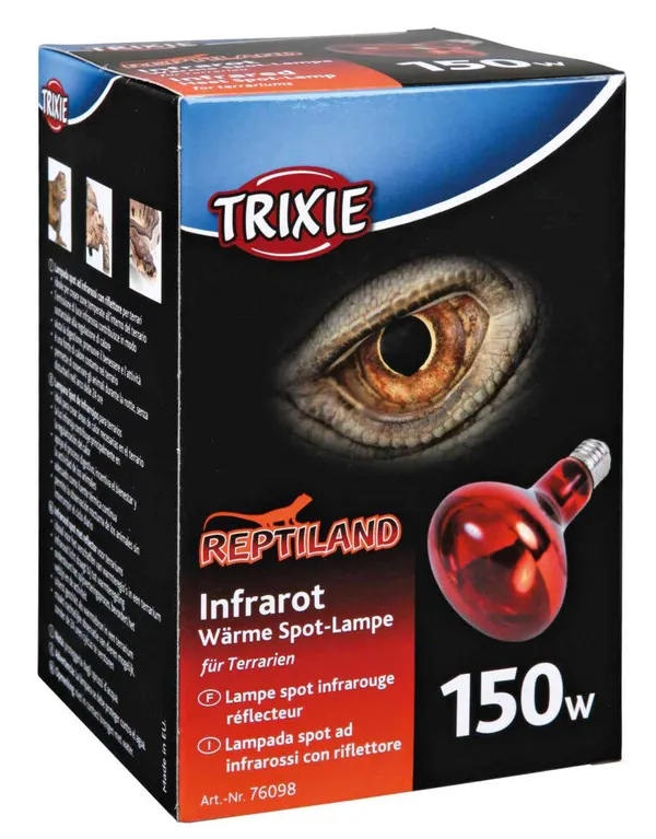 Lampada Infrarossi Riscaldante per Terrario - 100/150W