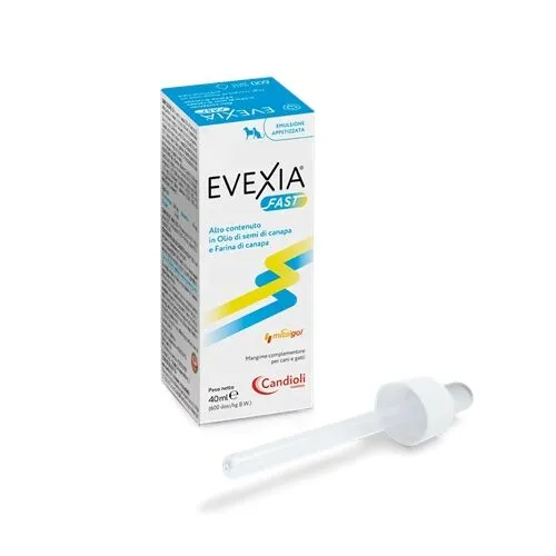 Evexia Fast Gocce - 40ml per Cani e Gatti