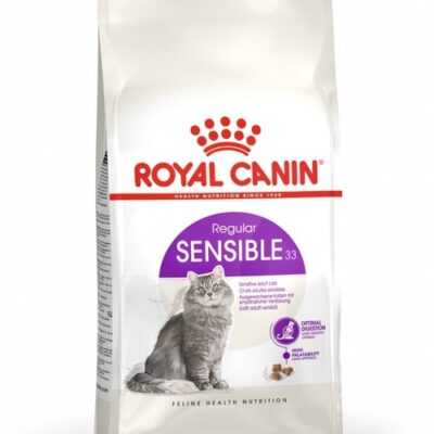 Royal Canin Regular Sensible 33 2Kg - Cibo Secco per Gatti con Sensibilità Digestiva