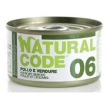 Natural Code Adult 85g - Pollo e Verdure