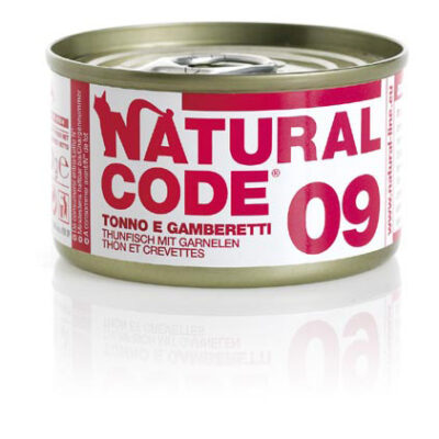 Natural Code 09 Tonno e Gamberetti 85gr