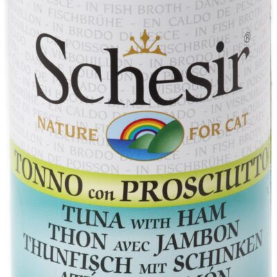 Schesir Tonno e Prosciutto per Gatti - 140gr