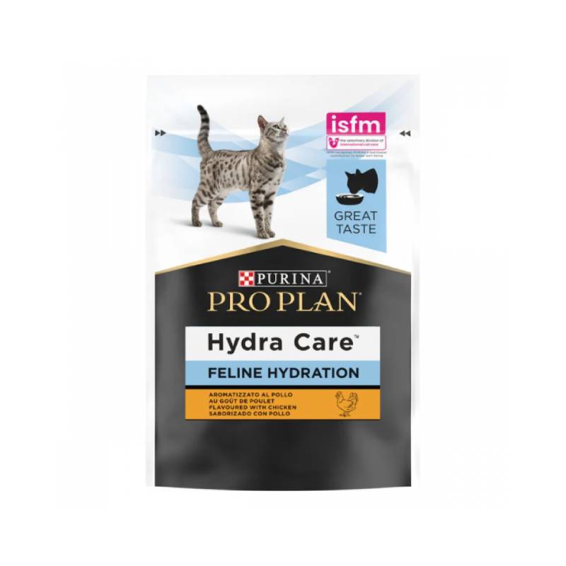 Purina Pro Plan Veterinary Diets Hydra Care Pollo – Alimento Complementare per l'Idratazione dei Gatti Adulti