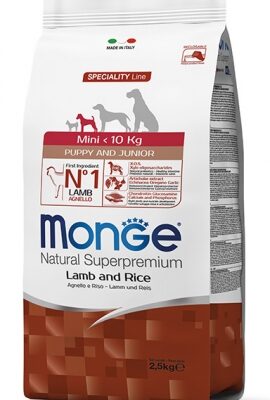 Monge Mini Puppy Agnello & Riso 2,5kg