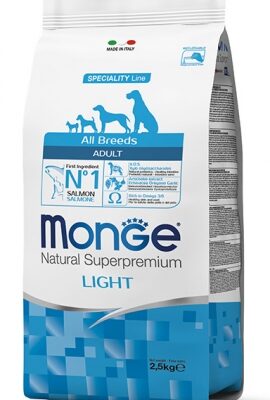Monge All Breeds Adult Light Salmone & Riso 2,5kg