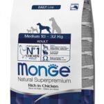 Monge Natural Superpremium Medium Adult Ricco in Pollo - 12kg
