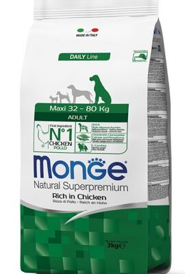 Monge Maxi Adult 12kg - Cibo Secco per Cani di Taglia Grande