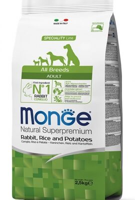 Monge All Breeds Adult Coniglio, Riso & Patate 12kg