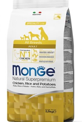 Monge Natural Superpremium All Breeds Adult Monoprotein Pollo con Riso e Patate