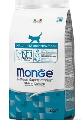 Monge Kitten Pollo 1,5kg