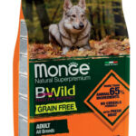 Monge BWild Grain Free Adult All Breeds Anatra e Patate - 2,5kg