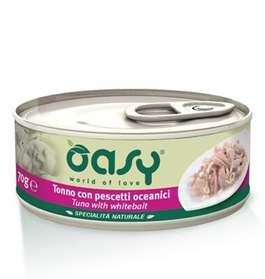 Oasy Tonno Con Pescetti Oceanici Lattina 150gr