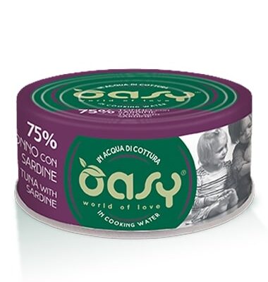 Oasy More Love Tonno con Sardine - 70gr