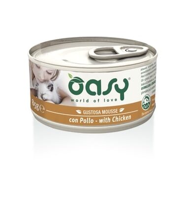Oasy Mousse con Pollo per Gatti - 85gr