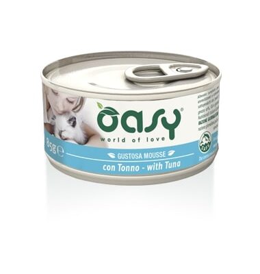 Oasy Mousse con Tonno per Gatti Adulti - 85gr