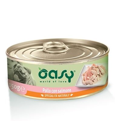 Oasy Pollo Con Salmone 150gr