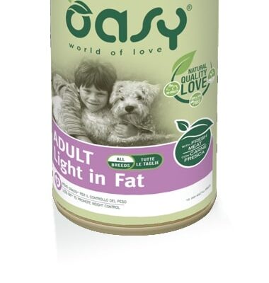 Oasy Adult Light In Fat Lattina 400gr