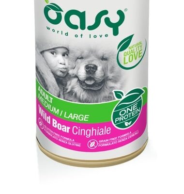 Oasy One Adult All Breed Cinghiale 400gr
