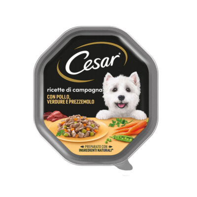 Cesar Ricette di Campagna Pollo, Verdure e Prezzemolo 150g