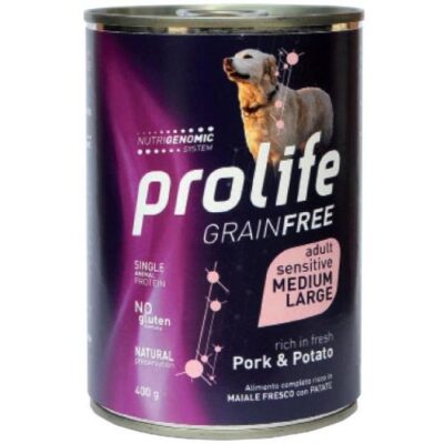 Prolife Dog Sensitive Maiale e Patate 400g
