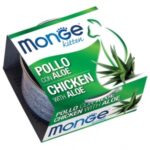 Monge Fruits Pezzetti Lattina 80g - Kitten Pollo con Aloe