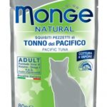 Monge Natural Bustine in Pezzetti 80g - Adult Tonno a Pinne Gialle