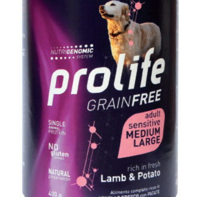 Prolife Sensitive GrainFree Medium e Large 400g