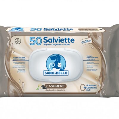 Salviette Detergenti Cashmere per Cani e Gatti