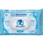 Sano e Bello Salviette Detergenti 50pcs - Talco