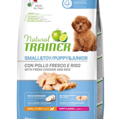 Natural Trainer Small&Toy Puppy&Junior 2Kg