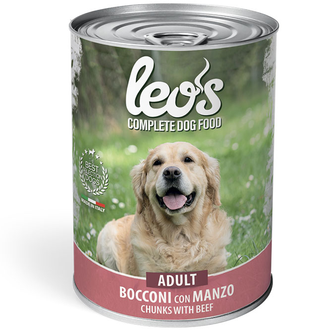Leo’s Bocconi con Manzo Adult 415g