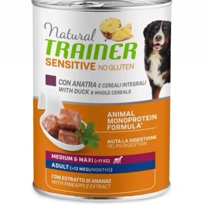 Trainer Sensitive Medium/Maxi Adult Anatra 400g
