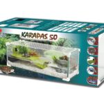 Zolux Acquario Karapas Aqua 50cm , 14lt - UNICA, Nero
