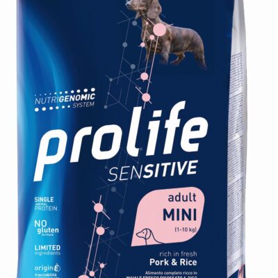 Prolife Sensitive Adult Mini Maiale e Riso 2kg
