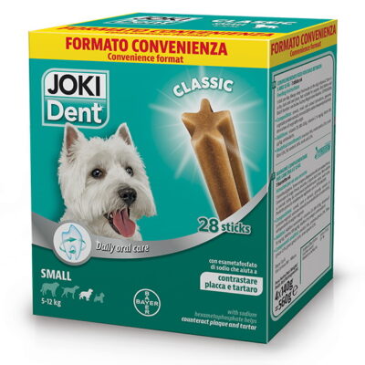 Joki Dent Megapack Classic Small 560g - Snack per l'Igiene Orale del Cane