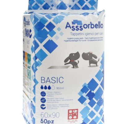ASSORBELLO BASIC 60X90 50pz - Traverse Igieniche per Cani