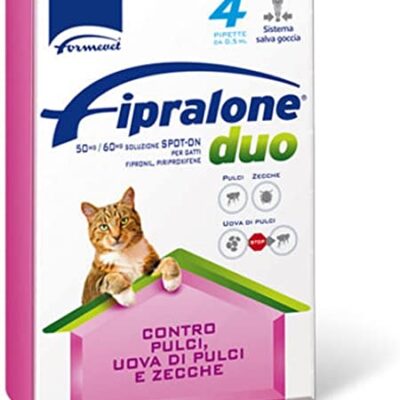 FipraloneDuo Gatto 4pz x 0,5ml - Antiparassitario per Gatti