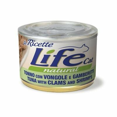 LifeCat Tonno con Vongole e Gamberetti 150gr