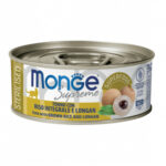 Monge Supreme Lattina 80g - Sterilised Tonno con Riso e Longan