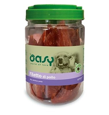 Oasy Filetto Di Pollo 400g - Snack per Cani