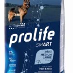 Prolife Smart Adult Medium e Large Trota e Riso - 12kg