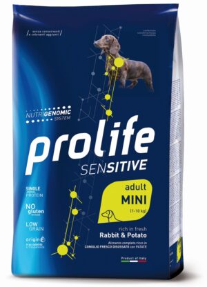 Prolife Sensitive Adult Mini Coniglio e Patate