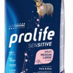 Prolife Sensitive Adult Medium/Large Maiale e Riso - 2,5kg