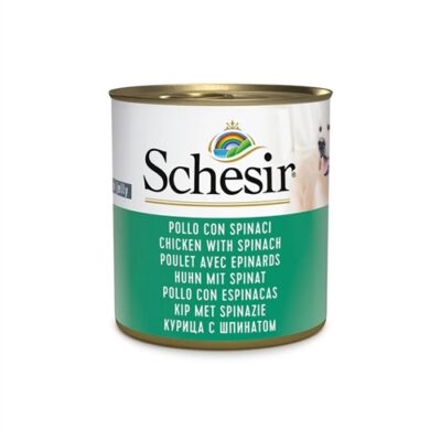 Schesir Pollo con Spinaci per Cani - 285gr