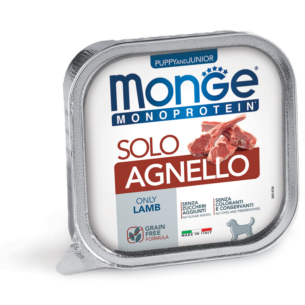 Monge Monoproteico Puppy Agnello 150gr