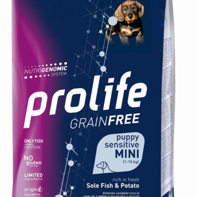 Prolife Grain Free Puppy Mini Sogliola e Patate 2kg