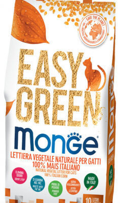 Monge Easy Green 100% Mais Lettiera per Gatti - 3,8kg